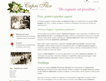 Tablet Screenshot of capriflor.com